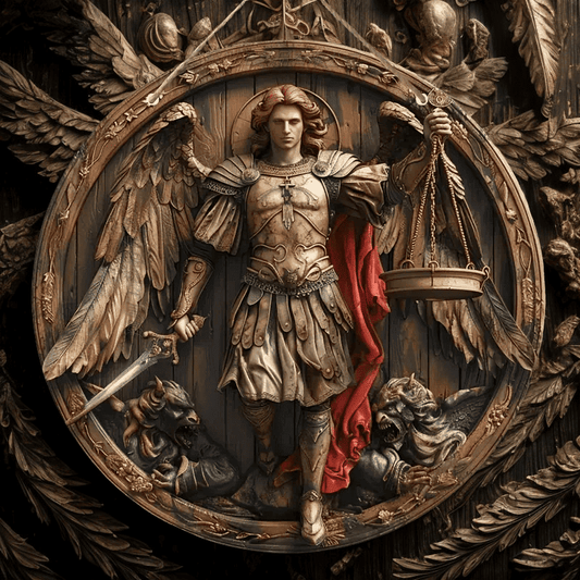 Ángel del Redentor – Placa Decorativa