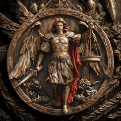 Ángel del Redentor – Placa Decorativa