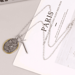 Collar San Miguel Arcángel — Protector Celestial