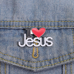 Pin “I Love Jesus”