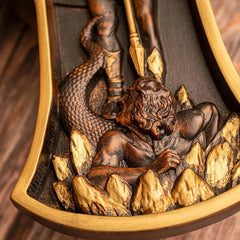 Escultura de San Miguel Arcángel