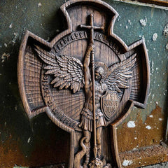 Escultura de San Miguel Arcángel