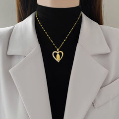 Collar Corazón de Guadalupe