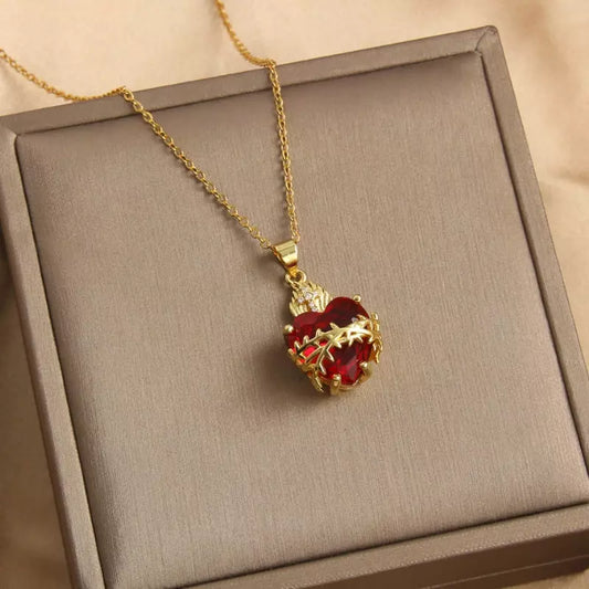 Collar Devoción al Sagrado Corazón