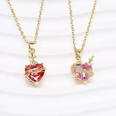 Kit de Collares del Sagrado Corazón de Jesús y del Inmaculado Corazón de María