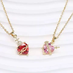 Kit de Collares del Sagrado Corazón de Jesús y del Inmaculado Corazón de María