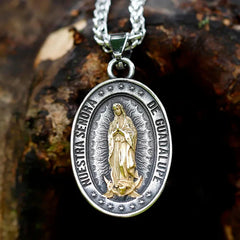 Collar Nuestra Señora de Guadalupe – Protección y Fe Sagrada