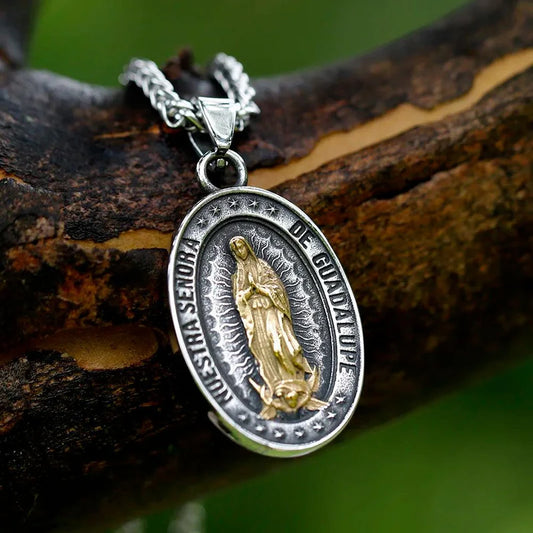 Collar Nuestra Señora de Guadalupe – Protección y Fe Sagrada