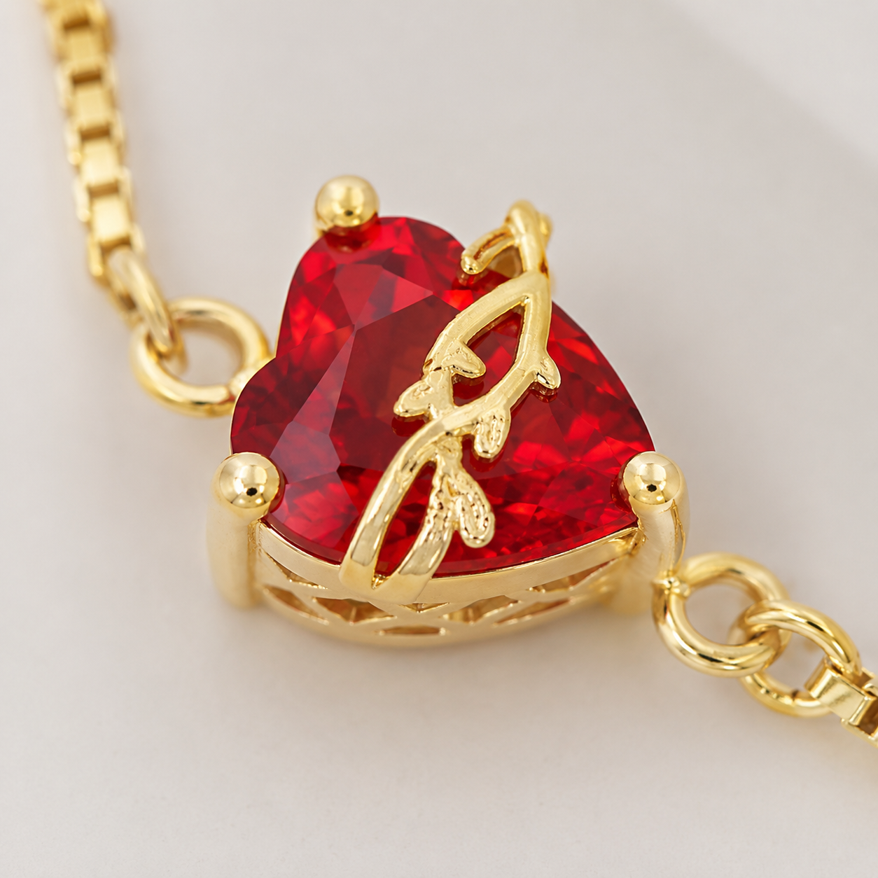 Pulsera Llama del Sagrado Corazón