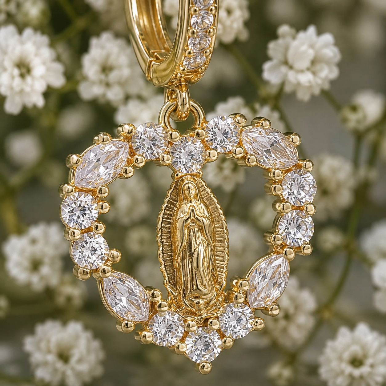 Aretes Gracia de Guadalupe