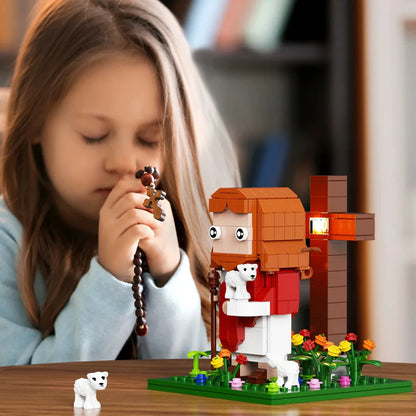 Lego Bíblico Jesús y las Ovejas — 324 Piezas