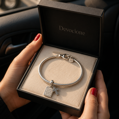 Dije "Con Dios Todo Es Posible" — Plata 925
