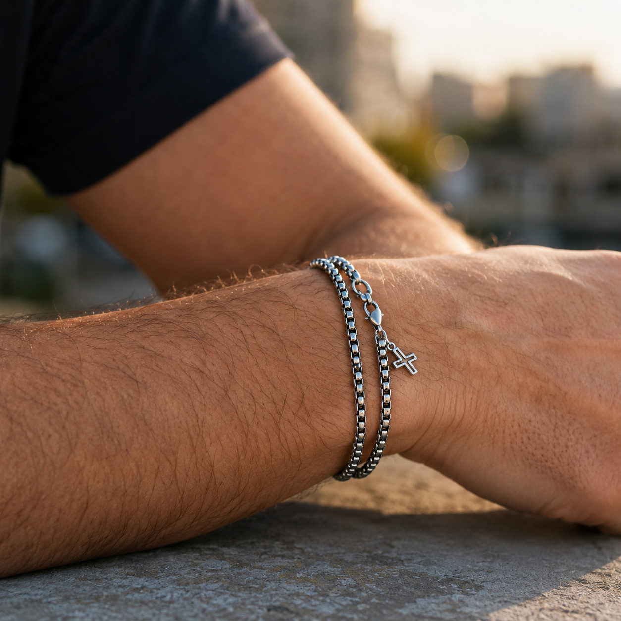 Pulsera Fe de Hierro