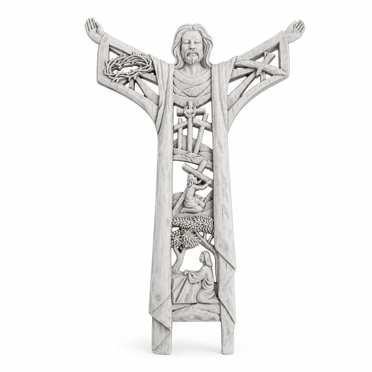 Cristo Resucitado de Pared — Símbolo de Victoria y Vida Eterna