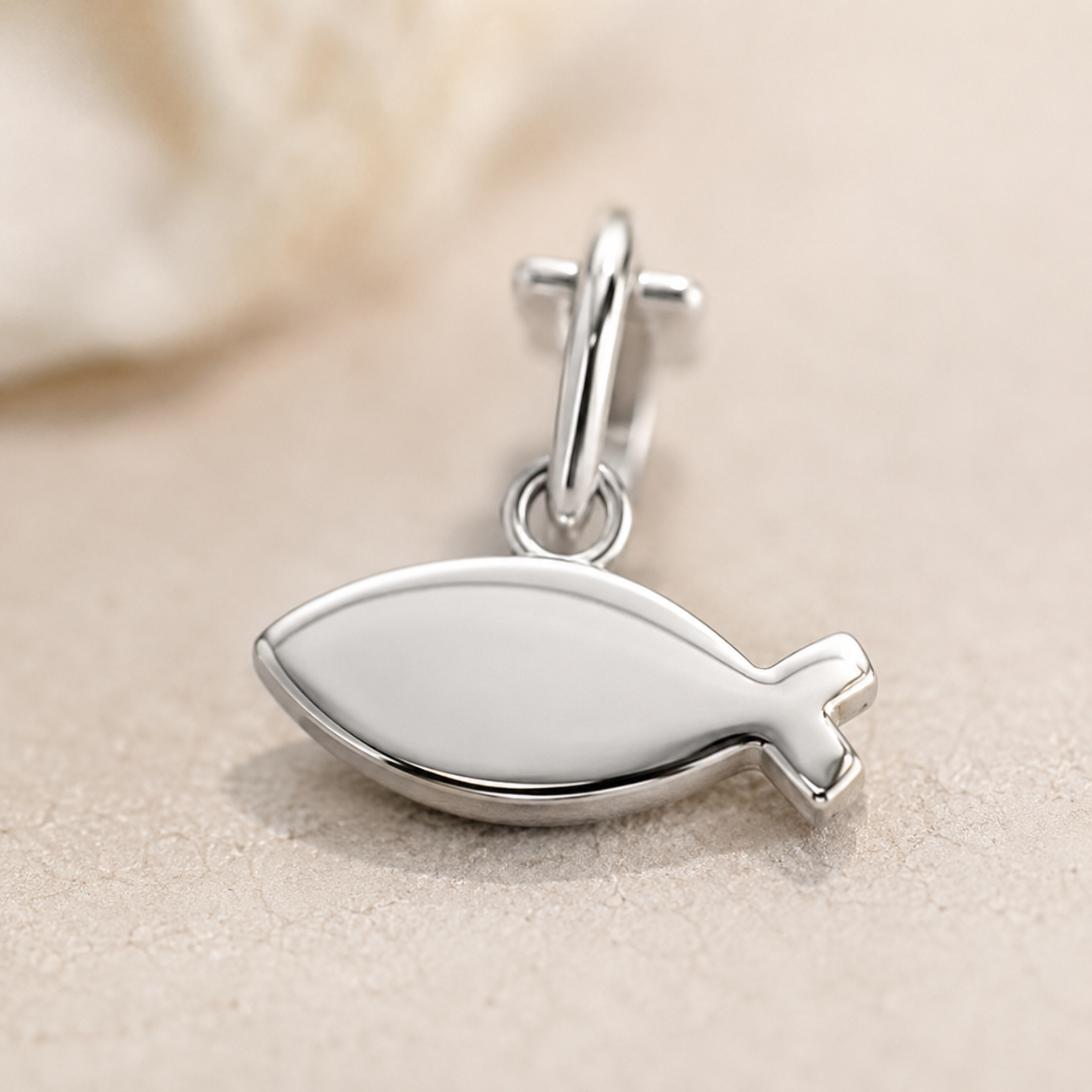 Dije Nombre de Jesús Arcoíris — Plata 925