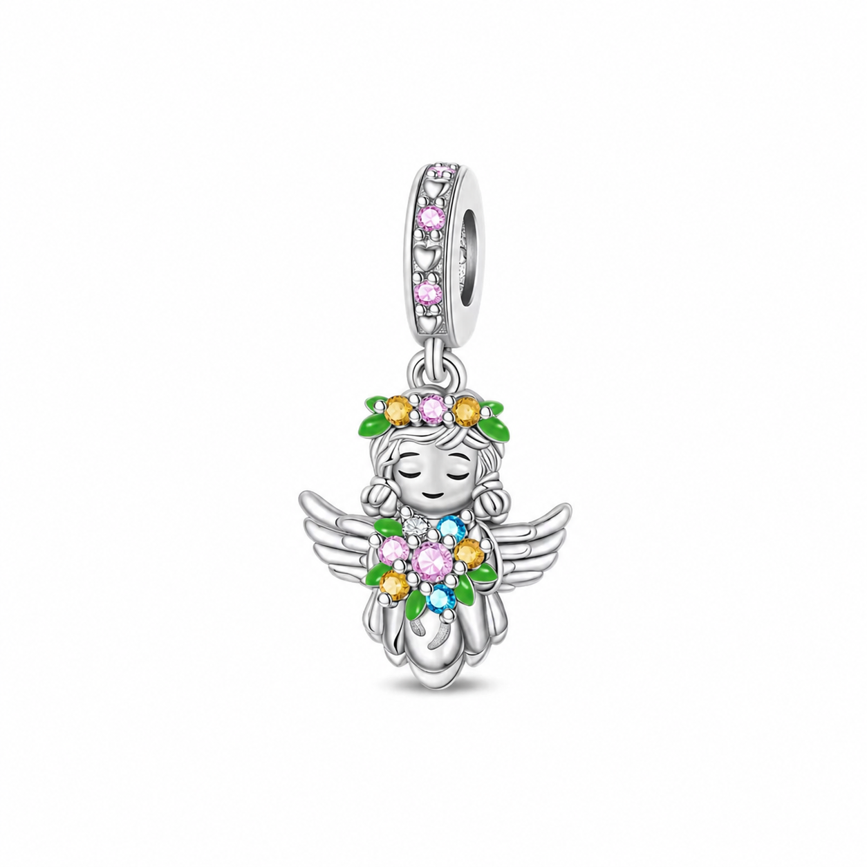 Dije Ángel de las Flores