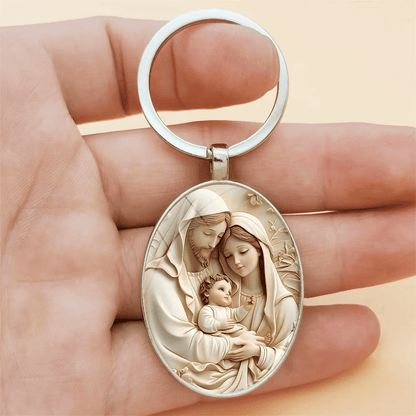 Llavero Familia Divina