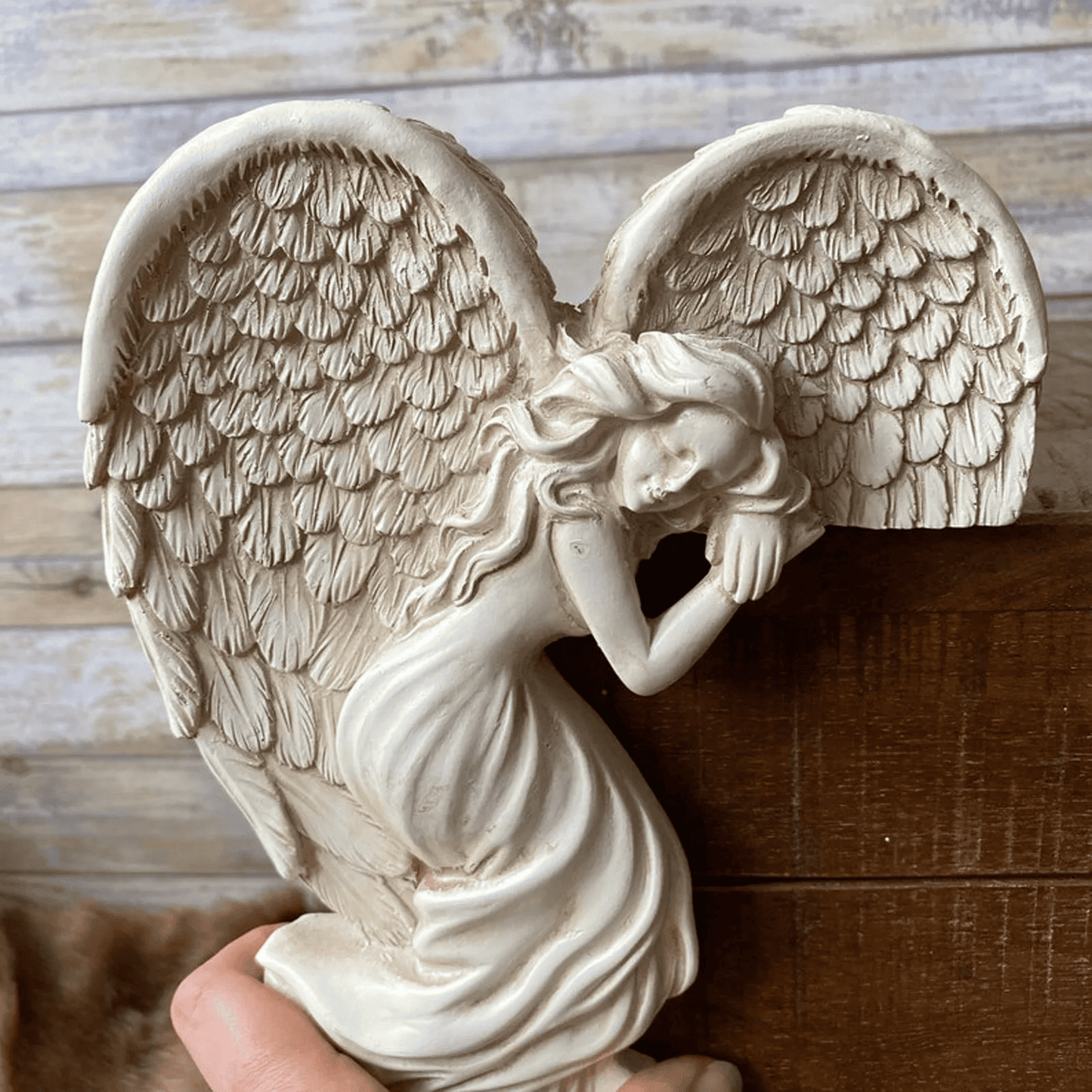 Ángel Guardián — Escultura de Paz y Protección Celestial