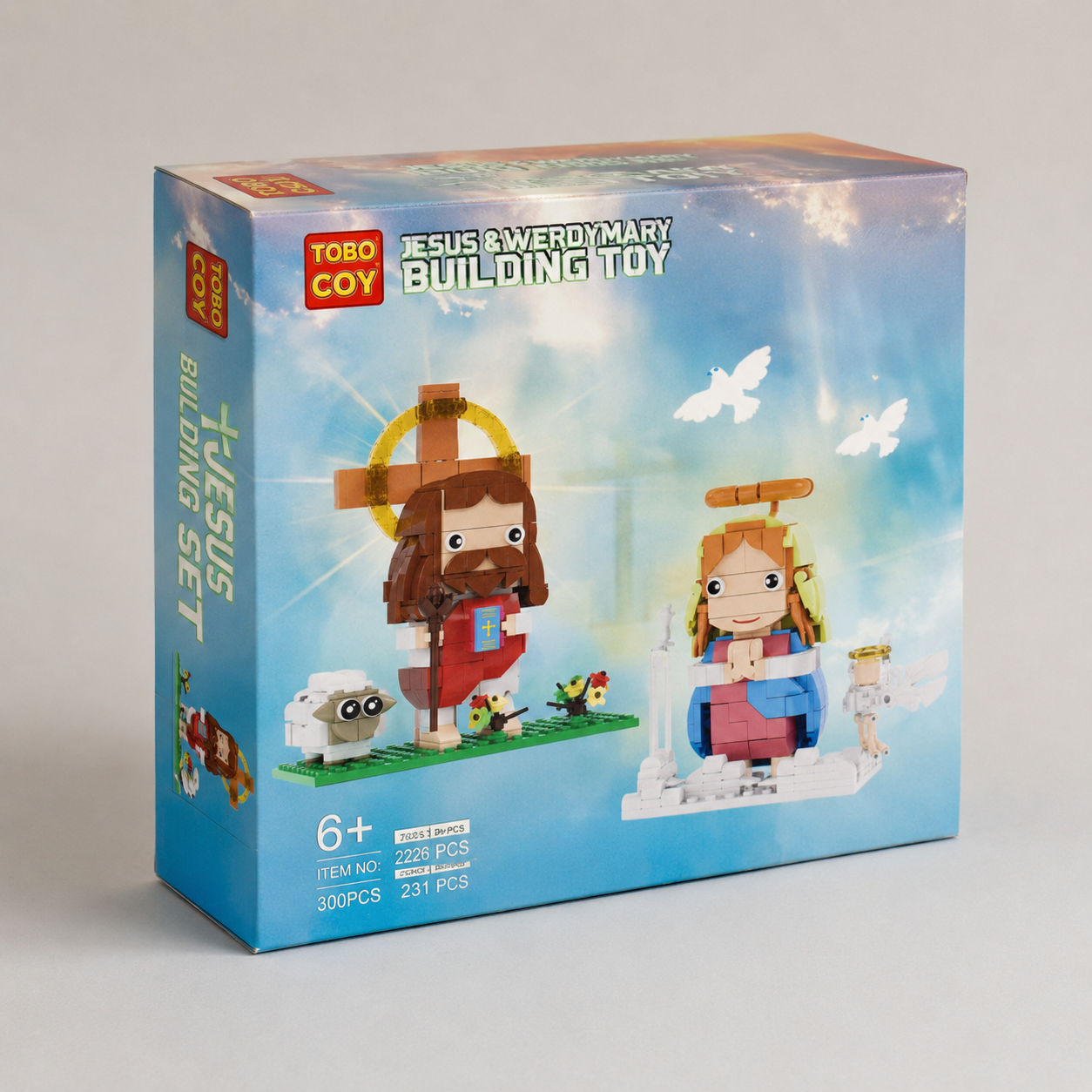 Lego Jesús y Virgen María