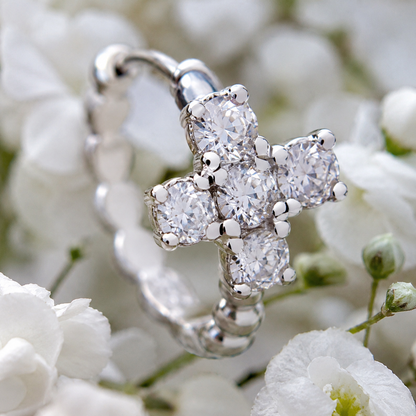 Aretes Cruz Celestial