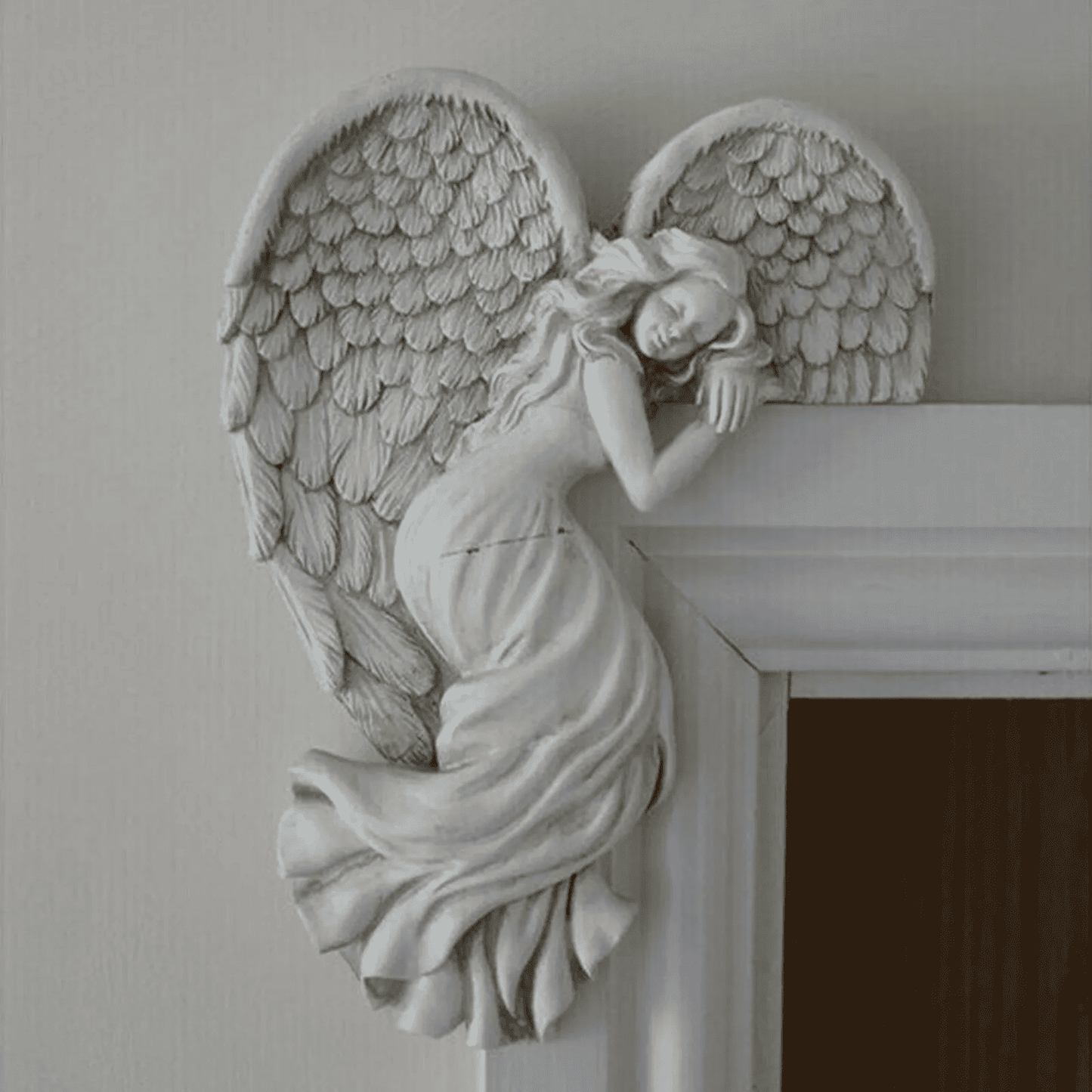 Ángel Guardián — Escultura de Paz y Protección Celestial