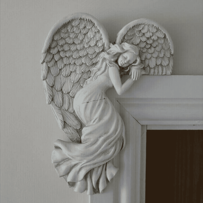 Ángel Guardián — Escultura de Paz y Protección Celestial