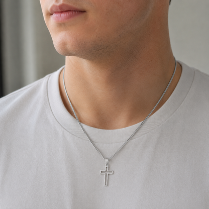 Collar Cruz Minimalista