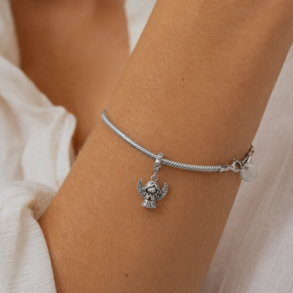 Dije Ángel en Oración — Plata 925