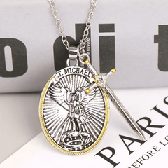Collar San Miguel Arcángel — Protector Celestial
