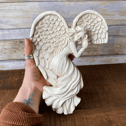 Ángel Guardián — Escultura de Paz y Protección Celestial