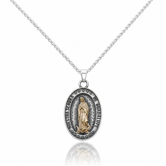 Collar Nuestra Señora de Guadalupe – Protección y Fe Sagrada