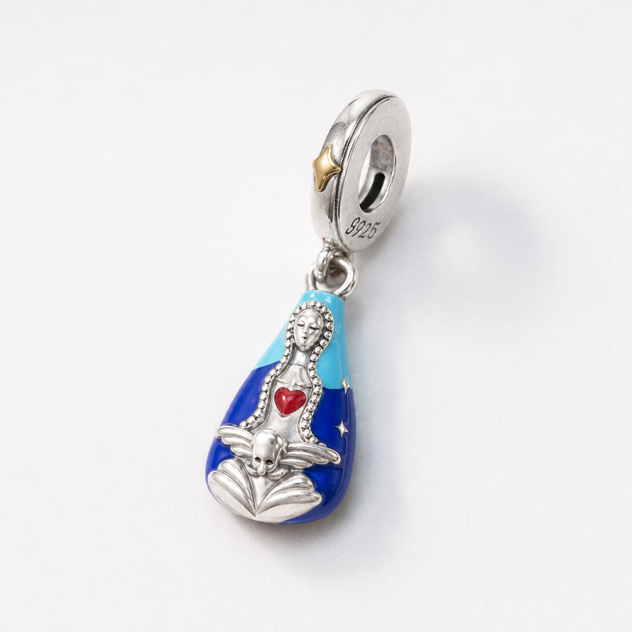 Dije Manto Sagrado de Nuestra Señora — Plata 925