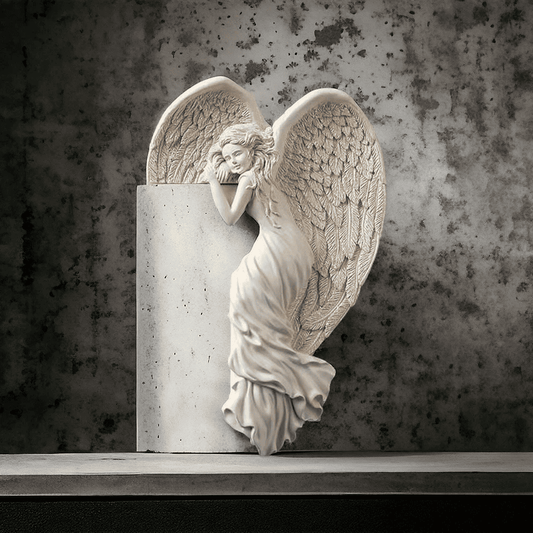 Ángel Guardián — Escultura de Paz y Protección Celestial