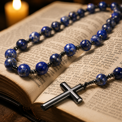 Rosario Lapis Lazuli Divino
