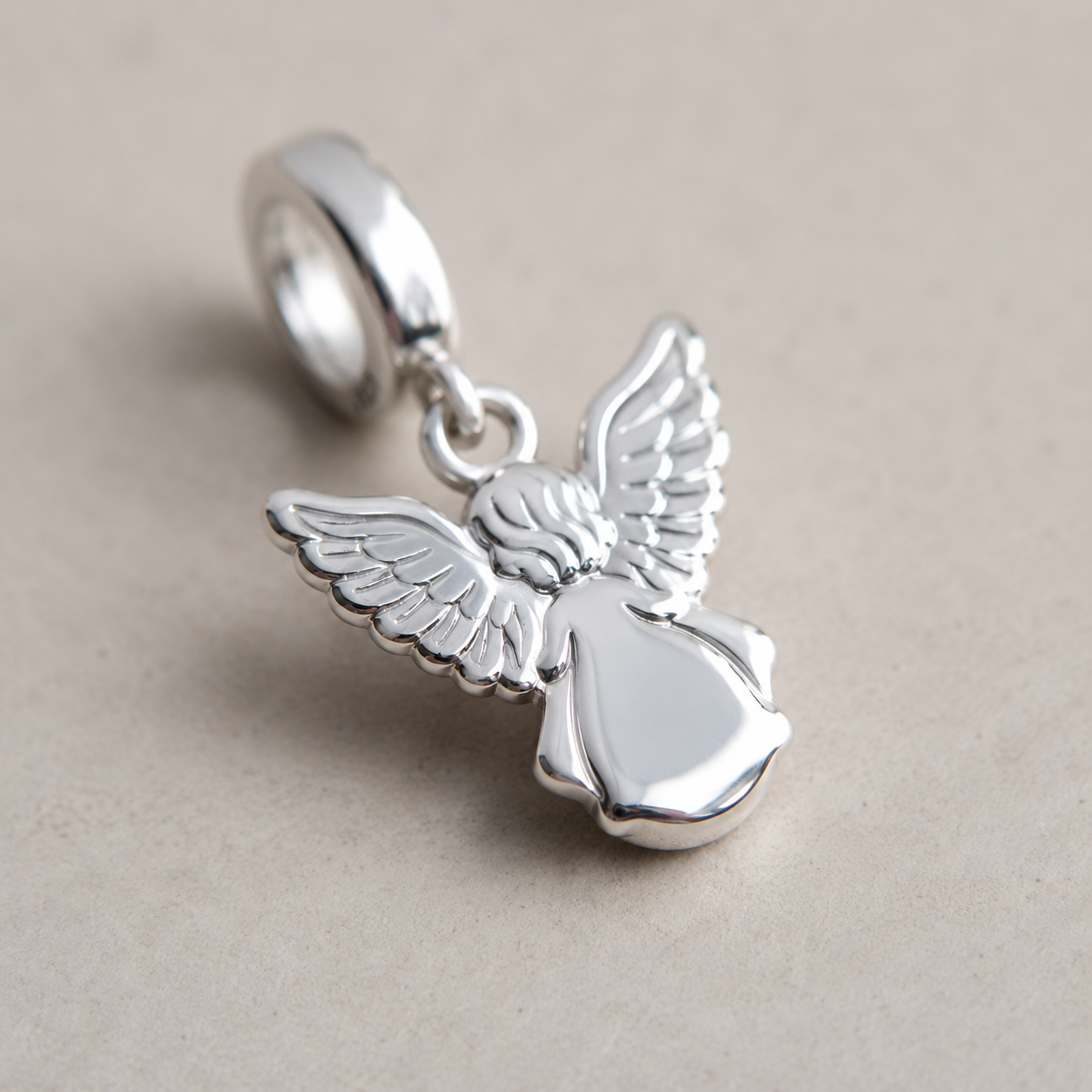 Dije Ángel Guardián de Luz — Plata 925