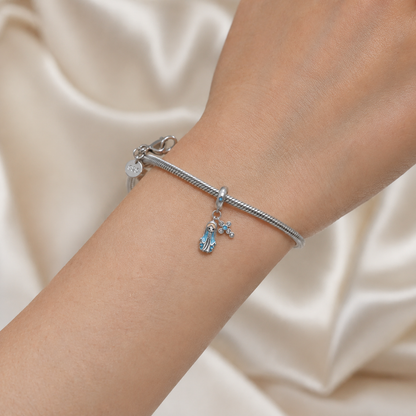 Dije Nuestra Señora de las Gracias — Plata 925