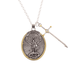 Collar San Miguel Arcángel — Protector Celestial