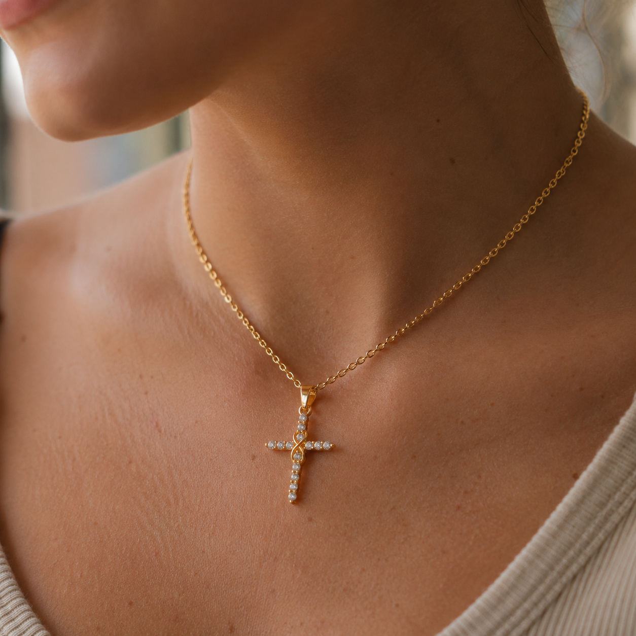 Collar Eternidad en Cristo