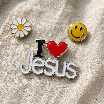 Pin “I Love Jesus”