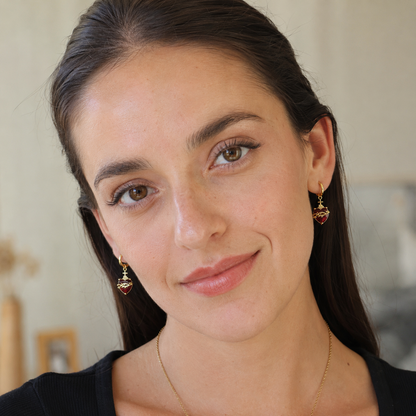 Aretes Sagrado Corazón