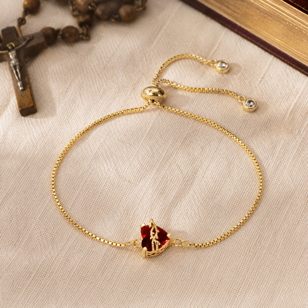 Pulsera Llama del Sagrado Corazón