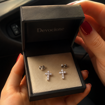 Aretes Fe Brillante