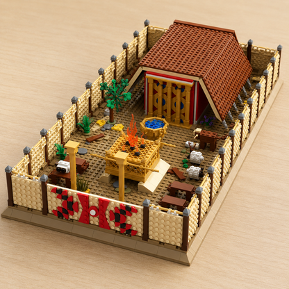 Lego Armables Tabernáculo del Antiguo Testamento