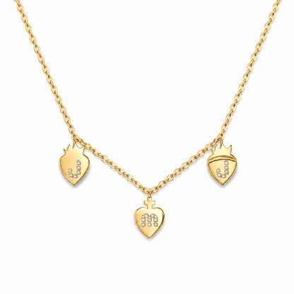 Collar Tres Corazones