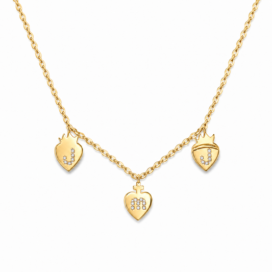 Collar Tres Corazones