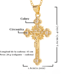 Collar Cruz Radiante