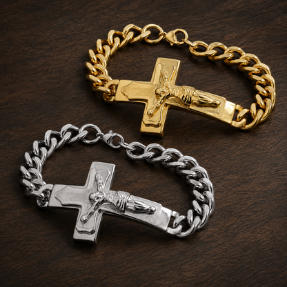 Pulsera Cruz de Valentía