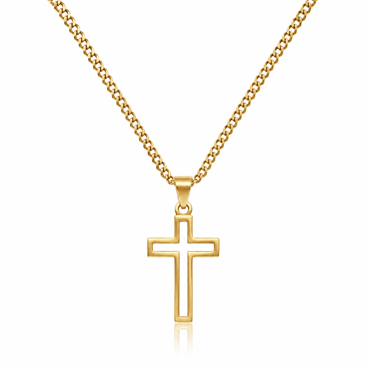 Collar Cruz Minimalista