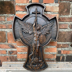 Escultura de San Miguel Arcángel