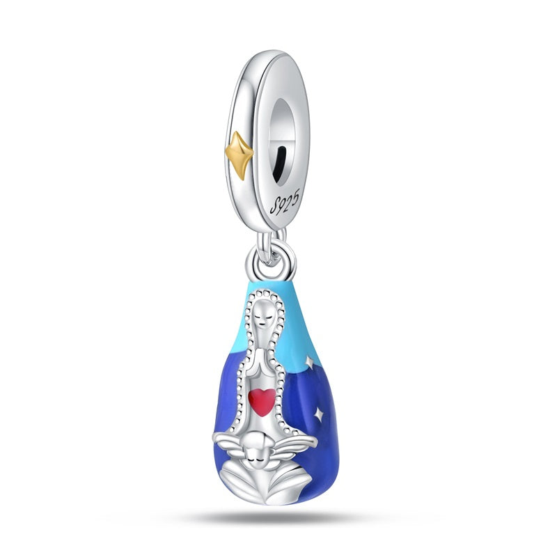 Dije Manto Sagrado de Nuestra Señora — Plata 925
